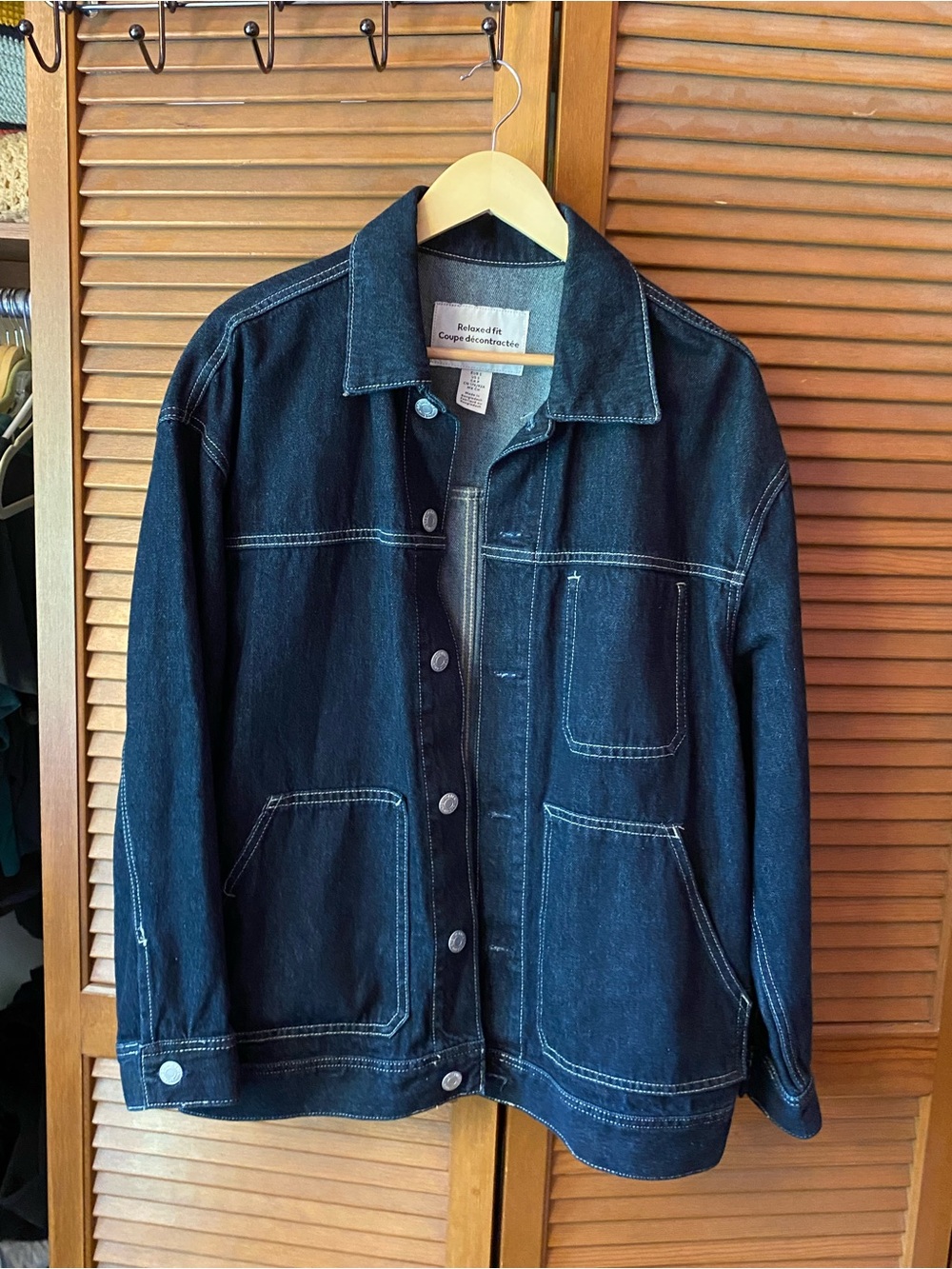 H&M men’s utility denim jacket